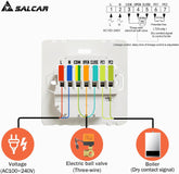 SALCAR Smart WiFi Thermostat – Programmable room thermostat for water-based underfloor heating with LCD display, compatible with Alexa & Google Home